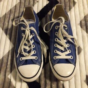 Royal Blue Converse Men 5/Women 7